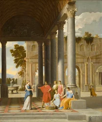 Achilles ontdekt tussen de dochters van Lycomedes